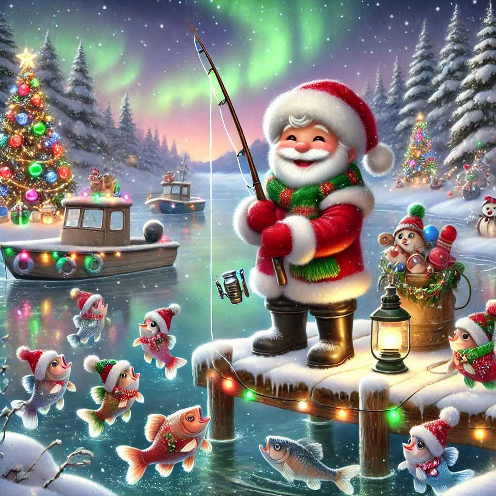 Christmas Fishing Big Bass Bonanza